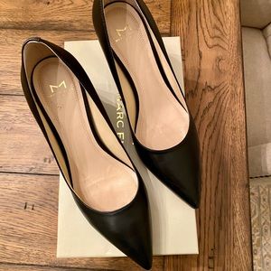 Marc Fisher Black Pointed Toe Heels